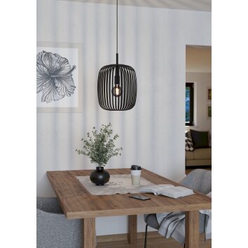 Eglo verlichting ROMAZZINA Hanglamp Zwart