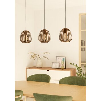 Eglo verlichting ESPINAL Hanglamp Brons
