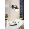 Eglo verlichting COSWARTH Plafondlamp, Plafondspot, Wandlamp Antraciet, Bruin, Opaal wit