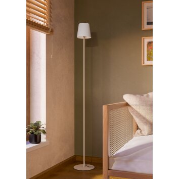 Eglo verlichting FIORANA Staande lamp Zandkleurig