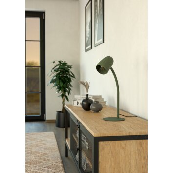 Eglo verlichting CARLO Tafellamp Groen