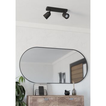 Eglo verlichting CAMALDOLI Plafondlamp, Plafondspot Zwart