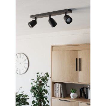 Eglo verlichting CAMALDOLI Plafondlamp, Plafondspot Zwart