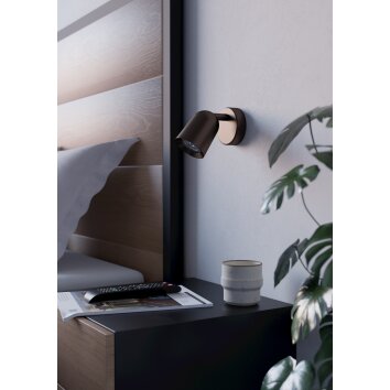 Eglo verlichting CAMALDOLI Plafondspot, Wandlamp Brons