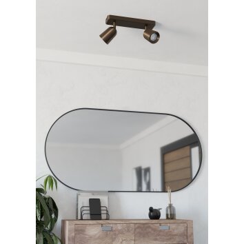 Eglo verlichting CAMALDOLI Plafondlamp, Plafondspot Brons