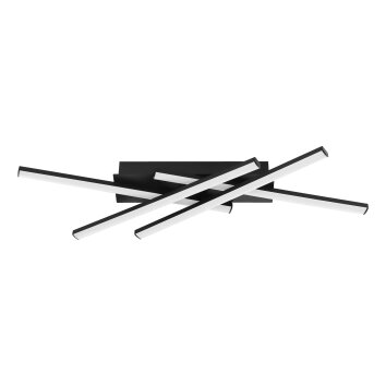 Eglo verlichting VASCELLA Plafondlamp LED Zwart