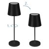 Eglo verlichting CABOZO Tafellamp LED Zwart