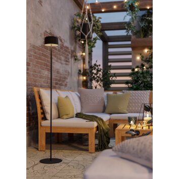 Eglo verlichting ROCCANOVA-L Staande lamp LED Zwart