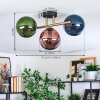 Gastor Plafondlamp, Kogellampje Goud, Zwart, 3-lichts