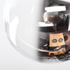 Chehalis Plafondlamp, Kogellampje 33 cm Duidelijk, Rookkleurig, 4-lichts