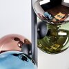 Chehalis Plafondlamp, Kogellampje 27 cm Blauw, Chroom, Groen, Koperkleurig, Rookkleurig, 4-lichts