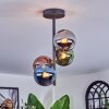 Chehalis Plafondlamp, Kogellampje 27 cm Blauw, Chroom, Groen, Koperkleurig, Rookkleurig, 4-lichts