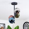 Chehalis Plafondlamp, Kogellampje 27 cm Blauw, Chroom, Groen, Koperkleurig, Rookkleurig, 4-lichts