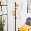 Koyoto Kogellampje, Staande lamp Amber, 5-lichts