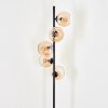Koyoto Kogellampje, Staande lamp Amber, 5-lichts