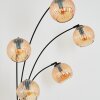 Koyoto Kogellampje, Staande lamp Amber, 5-lichts