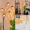 Koyoto Kogellampje, Staande lamp Amber, Duidelijk, 5-lichts
