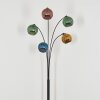 Koyoto Kogellampje, Staande lamp Blauw, Goud, Groen, Koperkleurig, 5-lichts