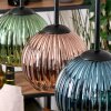 Koyoto Hanglamp, Kogellampje, Hanglamp Natuurlijke kleuren, Zwart, 4-lichts