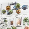 Koyoto Plafondlamp, Kogellampje Blauw, Goud, Groen, 8-lichts