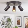 Foren Plafondlamp, Plafondspot LED Zwart, 3-lichts, Kleurwisselaar