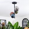 Chehalis Plafondlamp, Kogellampje Blauw, Groen, Koperkleurig, Rookkleurig, 4-lichts