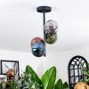 Chehalis Plafondlamp, Kogellampje Blauw, Groen, Koperkleurig, Rookkleurig, 4-lichts