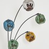 Ripoll Kogellampje, Staande lamp Blauw, Chroom, Goud, Groen, Rookkleurig, 5-lichts