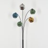 Ripoll Kogellampje, Staande lamp Blauw, Chroom, Goud, Groen, Rookkleurig, 5-lichts