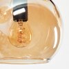 Koyoto Plafondlamp, Kogellampje Amber, 8-lichts