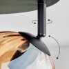 Koyoto Plafondlamp, Kogellampje Amber, 4-lichts