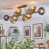 Koyoto Plafondlamp, Kogellampje Blauw, Goud, Groen, Duidelijk, 10-lichts