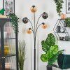 Gastor Kogellampje, Staande lamp Amber, Rookkleurig, 5-lichts