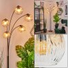 Ripoll Kogellampje, Staande lamp Amber, Duidelijk, 5-lichts