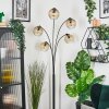 Ripoll Kogellampje, Staande lamp Amber, Duidelijk, 5-lichts