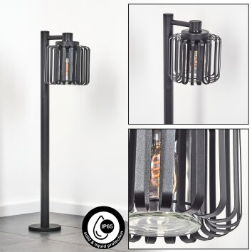 Horil Buitenlicht, Pad licht Zwart, 1-licht