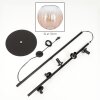 Koyoto Kogellampje, Staande lamp Amber, Duidelijk, 5-lichts