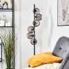 Koyoto Kogellampje, Staande lamp Rookkleurig, 6-lichts