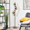Koyoto Kogellampje, Staande lamp Amber, Rookkleurig, 6-lichts