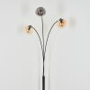 Gastor Kogellampje, Staande lamp Amber, Duidelijk, Rookkleurig, 3-lichts