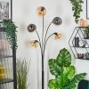 Gastor Kogellampje, Staande lamp Amber, Duidelijk, Rookkleurig, 5-lichts