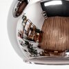 Koyoto Plafondlamp, Kogellampje Chroom, Rookkleurig, 10-lichts