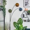 Koyoto Kogellampje, Staande lamp Blauw, Goud, Groen, 3-lichts