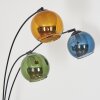 Koyoto Kogellampje, Staande lamp Blauw, Goud, Groen, 3-lichts