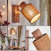 Kinnared Wandlamp, Muurspot Chroom, Natuurlijke kleuren, 1-licht