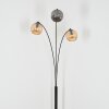 Ripoll Kogellampje, Staande lamp Amber, Rookkleurig, 3-lichts