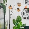 Ripoll Kogellampje, Staande lamp Amber, 3-lichts