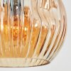 Ripoll Kogellampje, Staande lamp Amber, 3-lichts