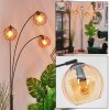 Koyoto Kogellampje, Staande lamp Amber, 3-lichts