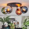 Gastor Plafondlamp, Kogellampje Blauw, Chroom, Groen, Koperkleurig, Rookkleurig, 4-lichts